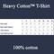 Gildan Heavy Cotton Navy Craft Blank T-Shirt Bundle for DIY Printing & HTV Projects (2–14 Pack)